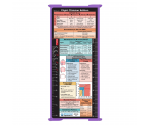 WhiteCoat Clipboard® Trifold - Lilac Flight Medic Edition